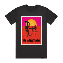 Load image into Gallery viewer, LMTD The Endless Stacker Bitcoin T-Shirt - Black
