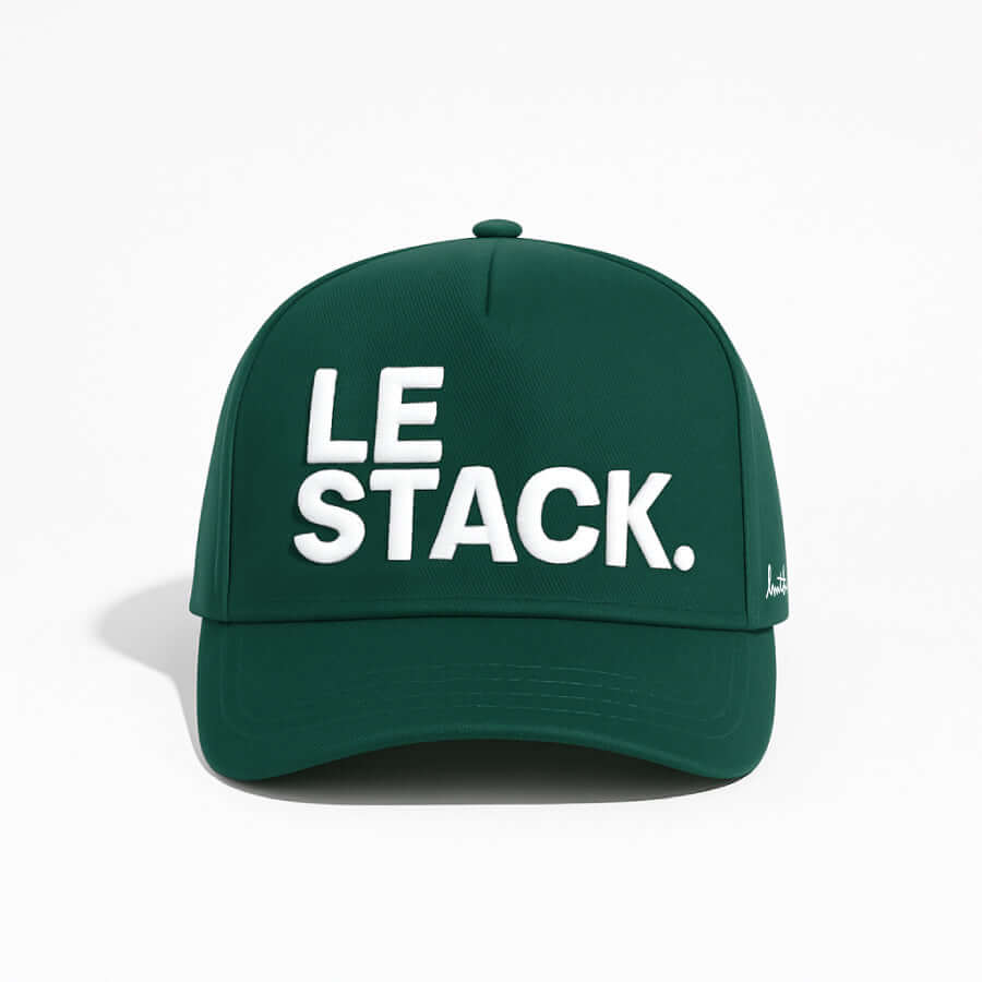 Le Stack Bitcoin Snapback Hat - Green – LMTD Supply Co.