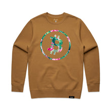 Load image into Gallery viewer, LMTD Bitcoin Tropics Crewneck Sweatshirt