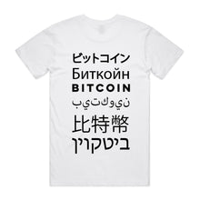 Load image into Gallery viewer, Bitcoin Worldwide Adoption T-Shirt