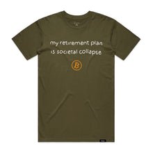 Load image into Gallery viewer, Bitcoin Retirement Plan T-Shirt