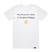 Load image into Gallery viewer, Bitcoin Retirement Plan T-Shirt