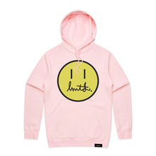Load image into Gallery viewer, LMTD Smiley Face Hoodie Sweatshirt