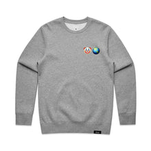 Load image into Gallery viewer, Clown World Emoji Mini Crewneck Sweatshirt