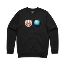 Load image into Gallery viewer, Clown World Emoji Crewneck Sweatshirt