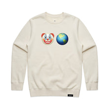 Load image into Gallery viewer, Clown World Emoji Crewneck Sweatshirt