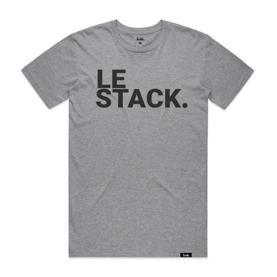LMTD Le Stack Bitcoin T-Shirt - Grey