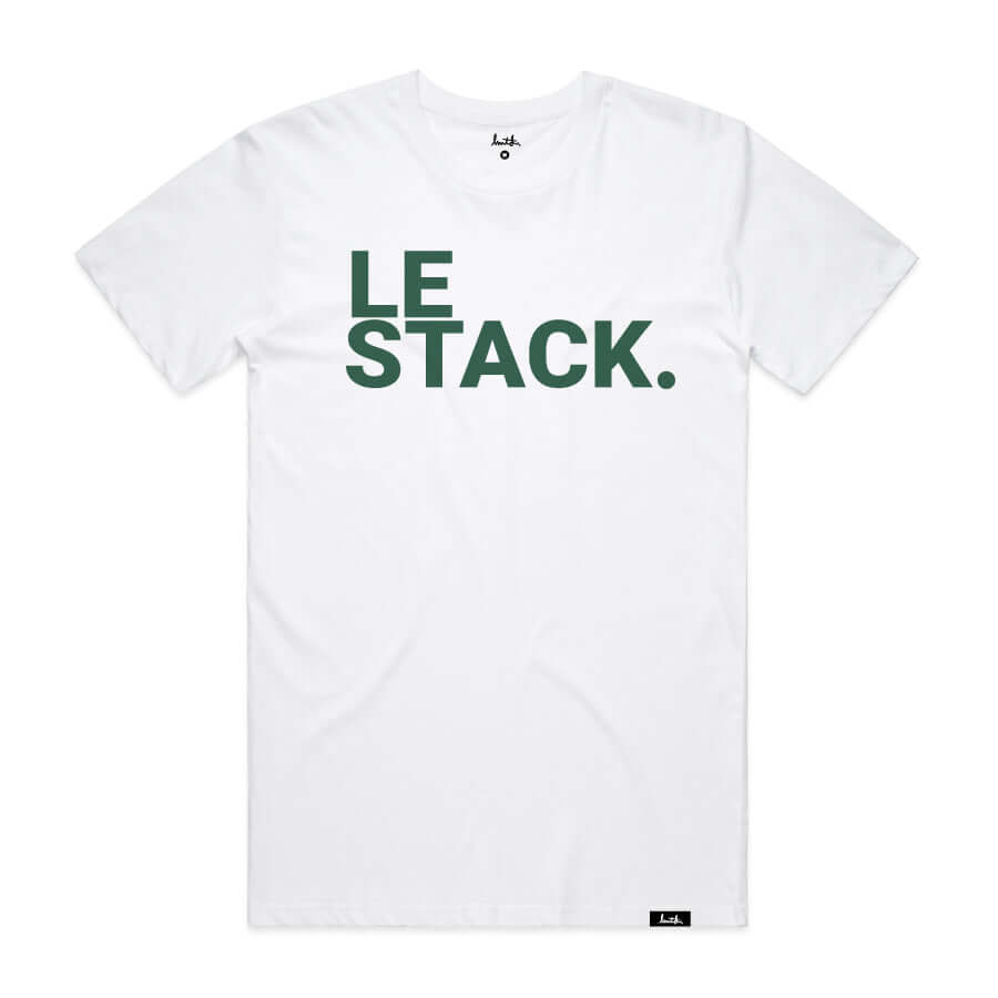 LMTD Le Stack Bitcoin T-Shirt - White