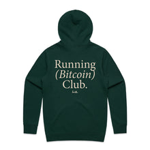 Load image into Gallery viewer, Running (Bitcoin) Club Hoodie Sweatshirt
