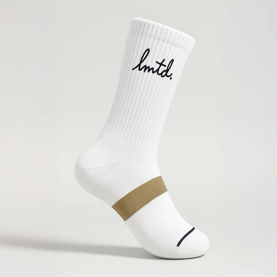 LMTD Supra Bitcoin Socks - White