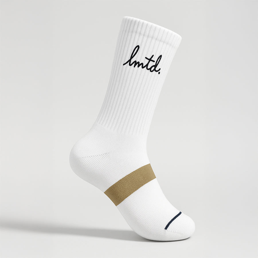 LMTD Supra Socks - White