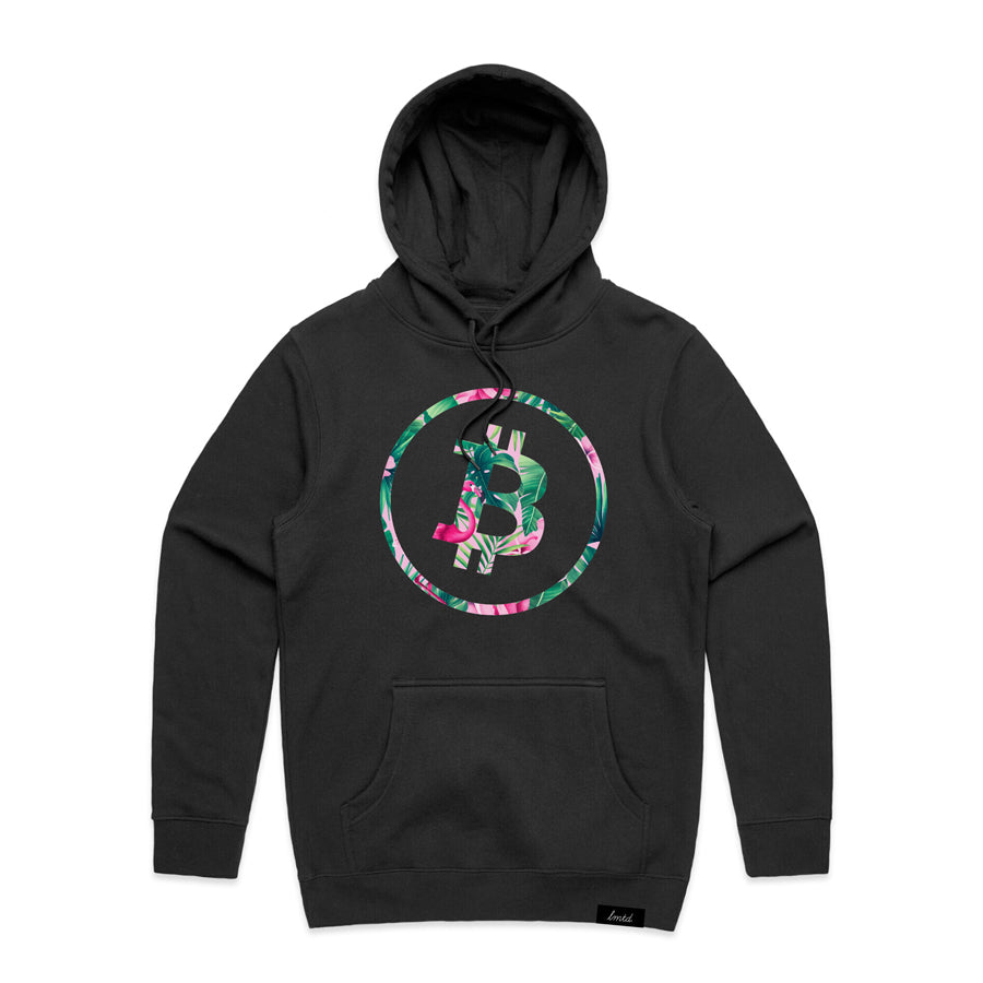 LMTD Bitcoin Tropics Hoodie Sweatshirt