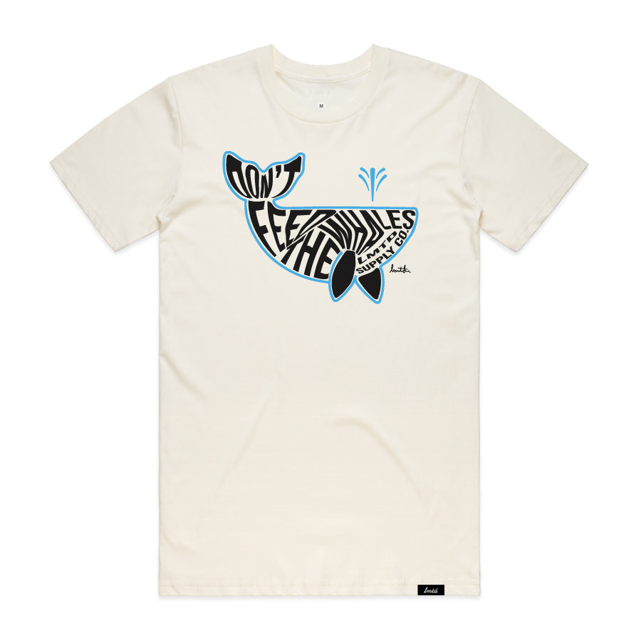 Don't Feed the Bitcoin Whales T-shirt - White