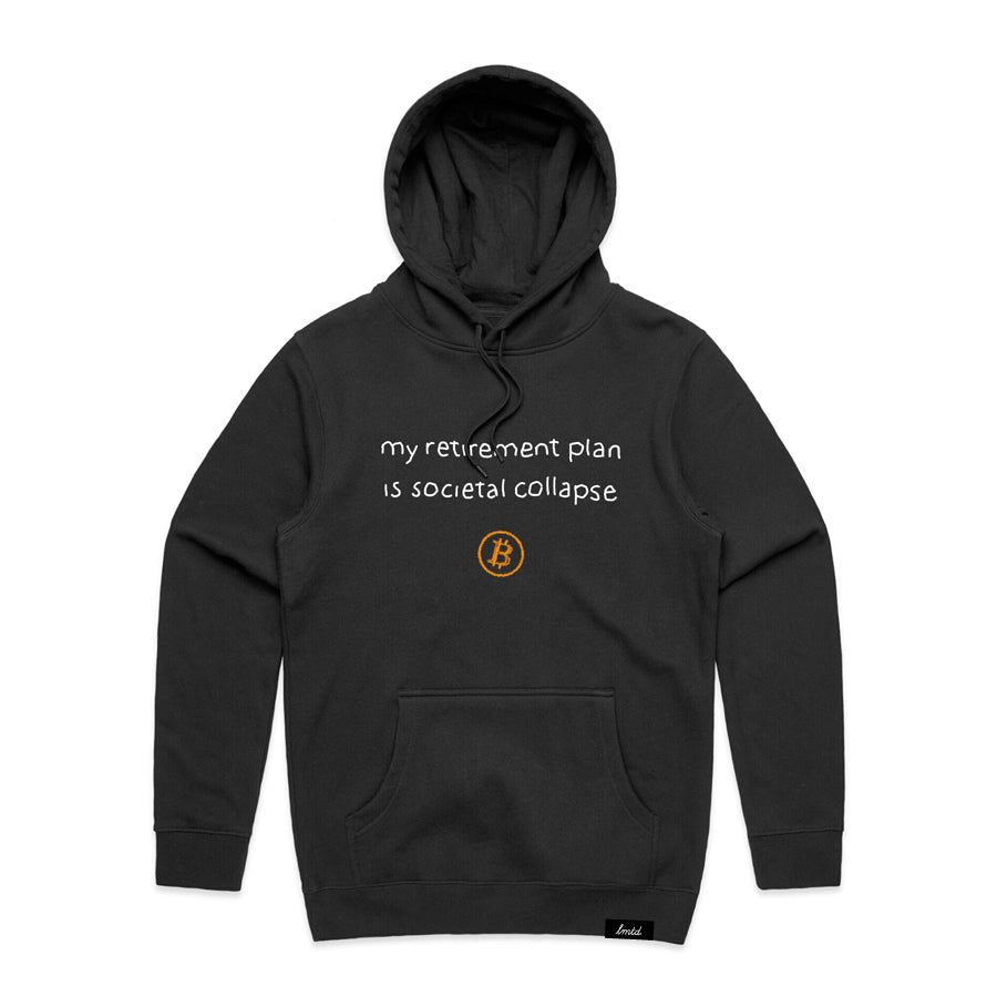 Bitcoin Retirement Plan Hoodie Sweatshirt