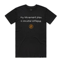 Load image into Gallery viewer, Bitcoin Retirement Plan T-Shirt
