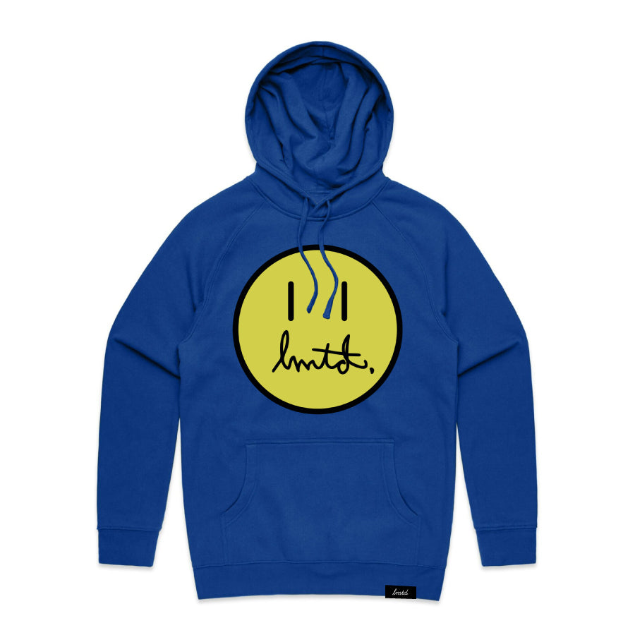 LMTD Smiley Face Hoodie Sweatshirt