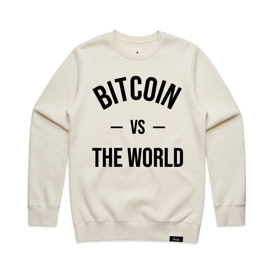 Bitcoin vs the World Crewneck Sweatshirt