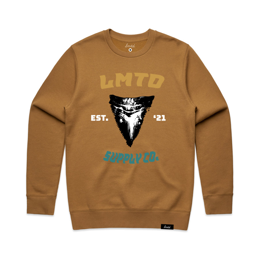 Shark Tooth Crewneck Sweatshirt