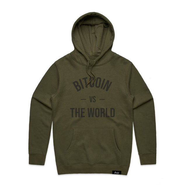 Bitcoin vs the World Hoodie Sweatshirt