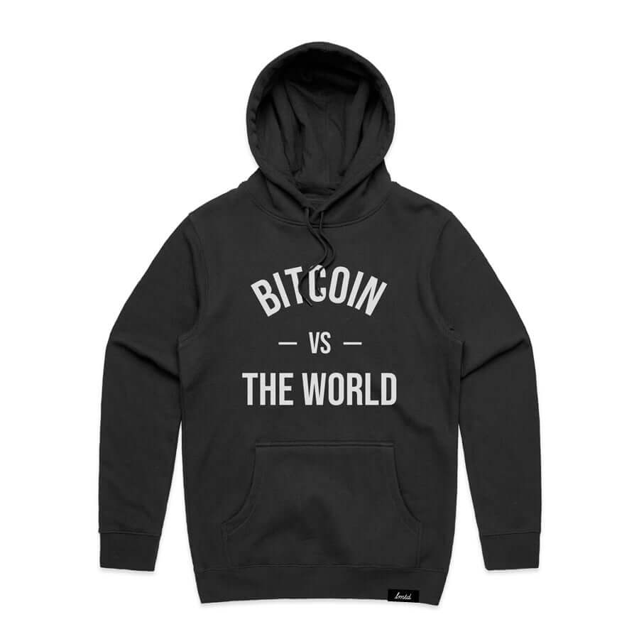 Bitcoin vs the World Hoodie Sweatshirt