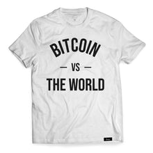 Load image into Gallery viewer, Bitcoin vs the World T-Shirt
